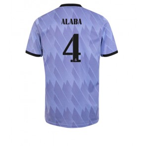Real Madrid David Alaba #4 Bortatröja 2022-23 Kortärmad